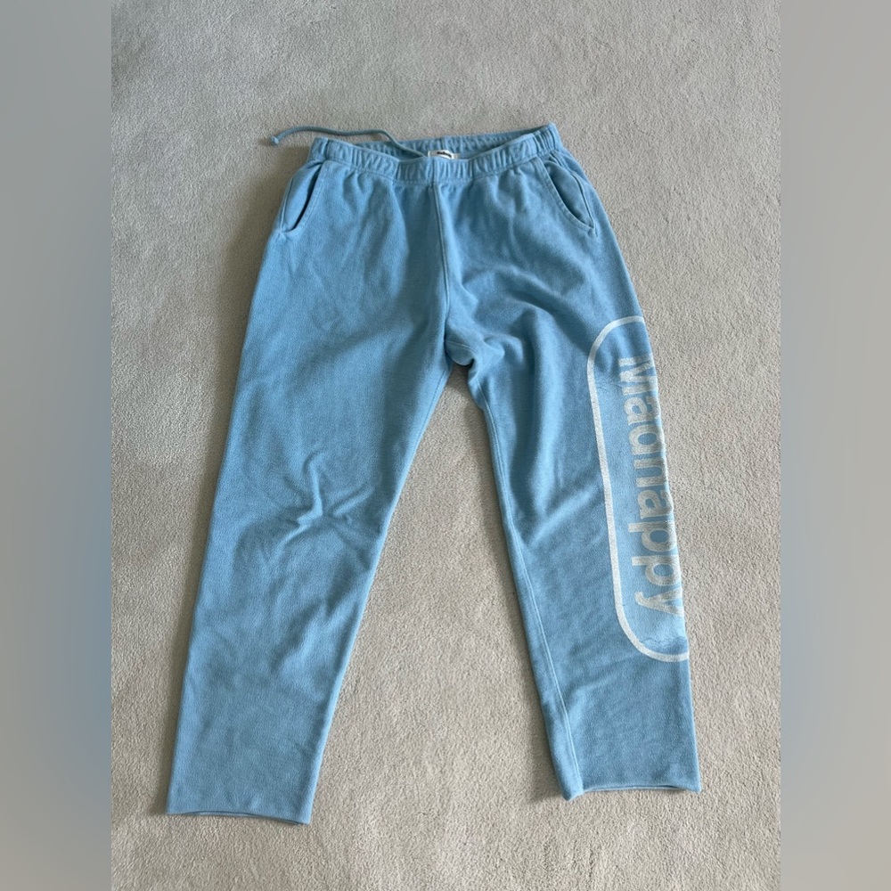 Madhappy light blue vintage sweatpants. Size Medium.
